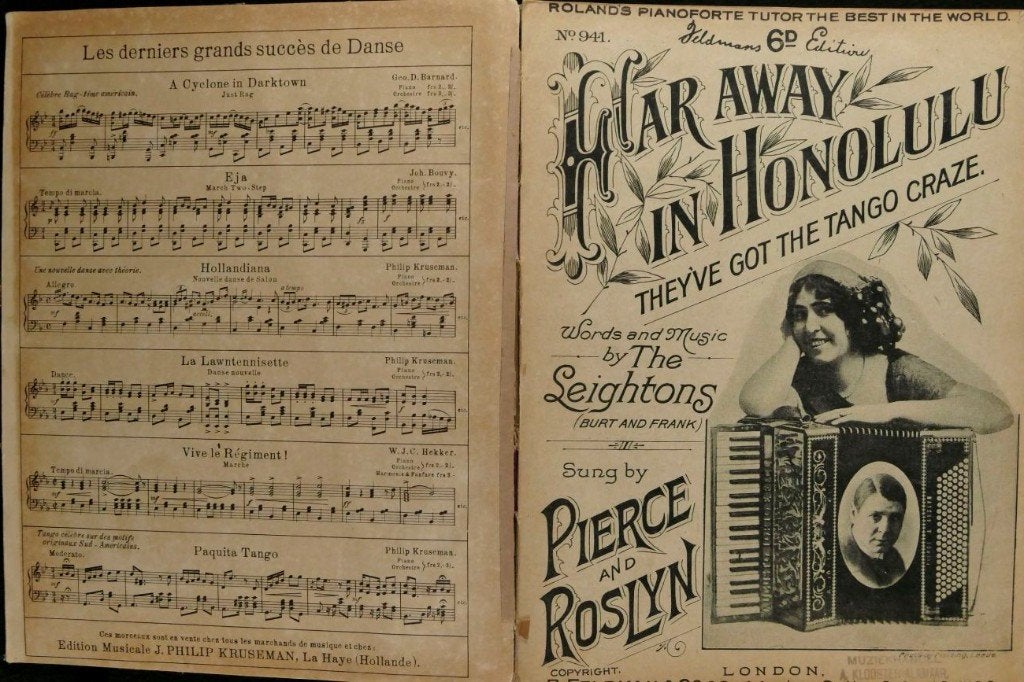 51 x Vintage bladmuziek (1905-1930), Ophalen of Verzenden, Gebruikt, Artiest of Componist