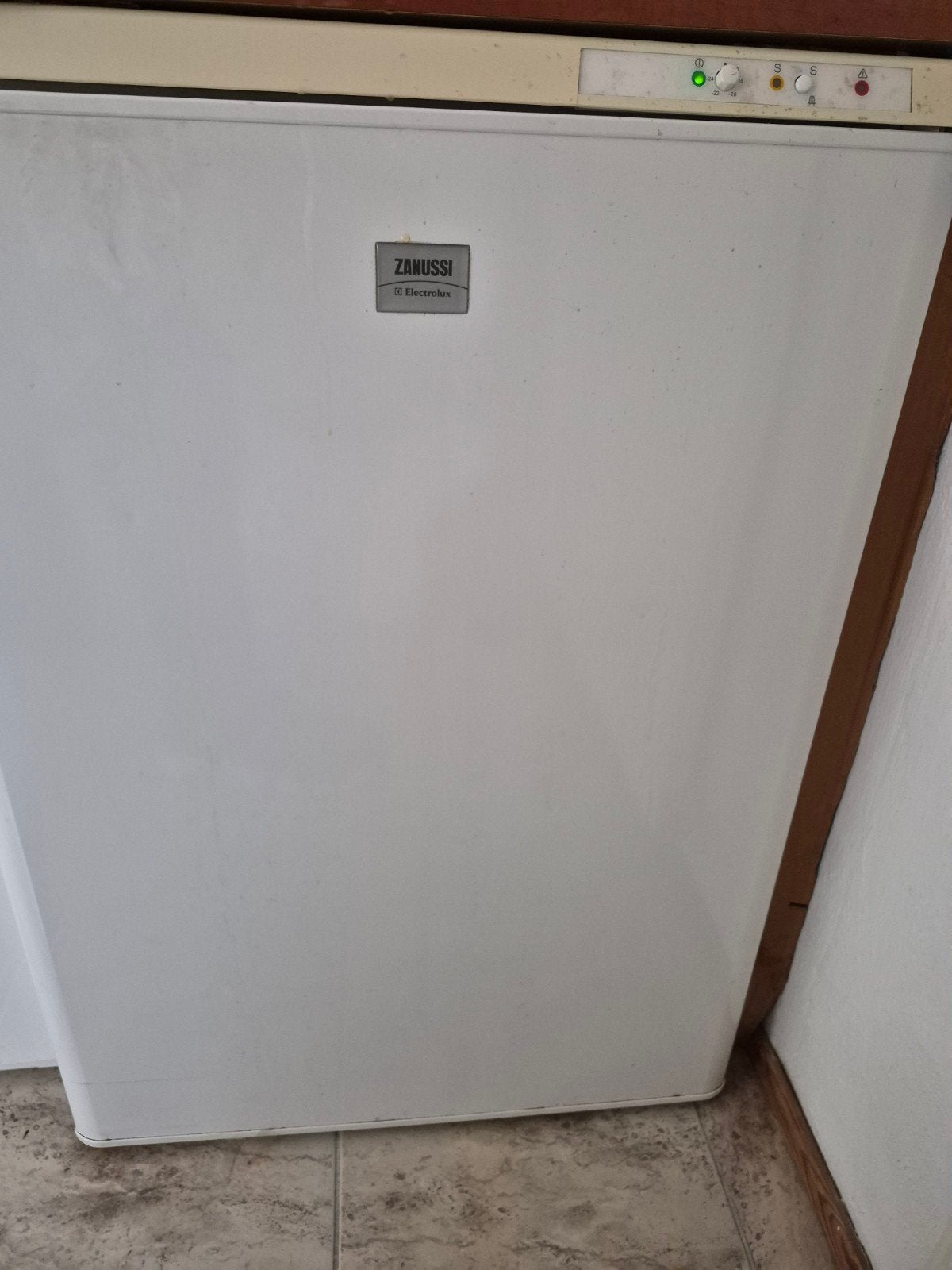 Zanussi vrieskast met 4 laden, Witgoed en Apparatuur, Gebruikt, Minder dan 60 cm, Vrijstaand, Ophalen