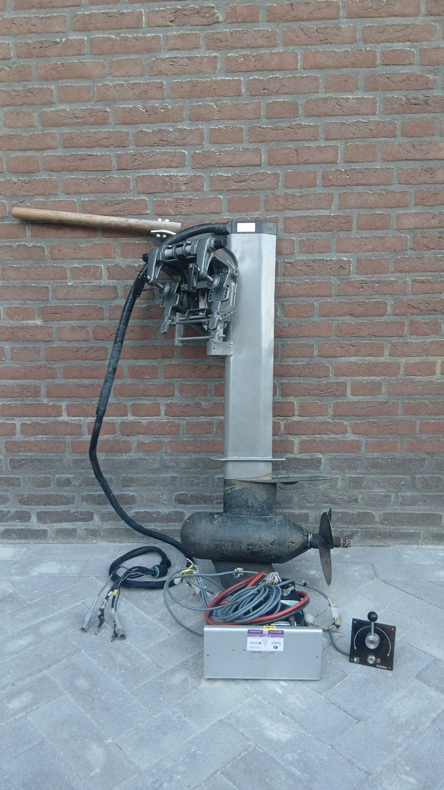 Elektrische buitenboordmotor kraütler 2kw, Watersport en Boten, Ophalen, Zo goed als nieuw, Overige typen
