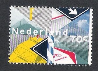 1280 , 100 jaar ANWB, Verzenden, Postfris