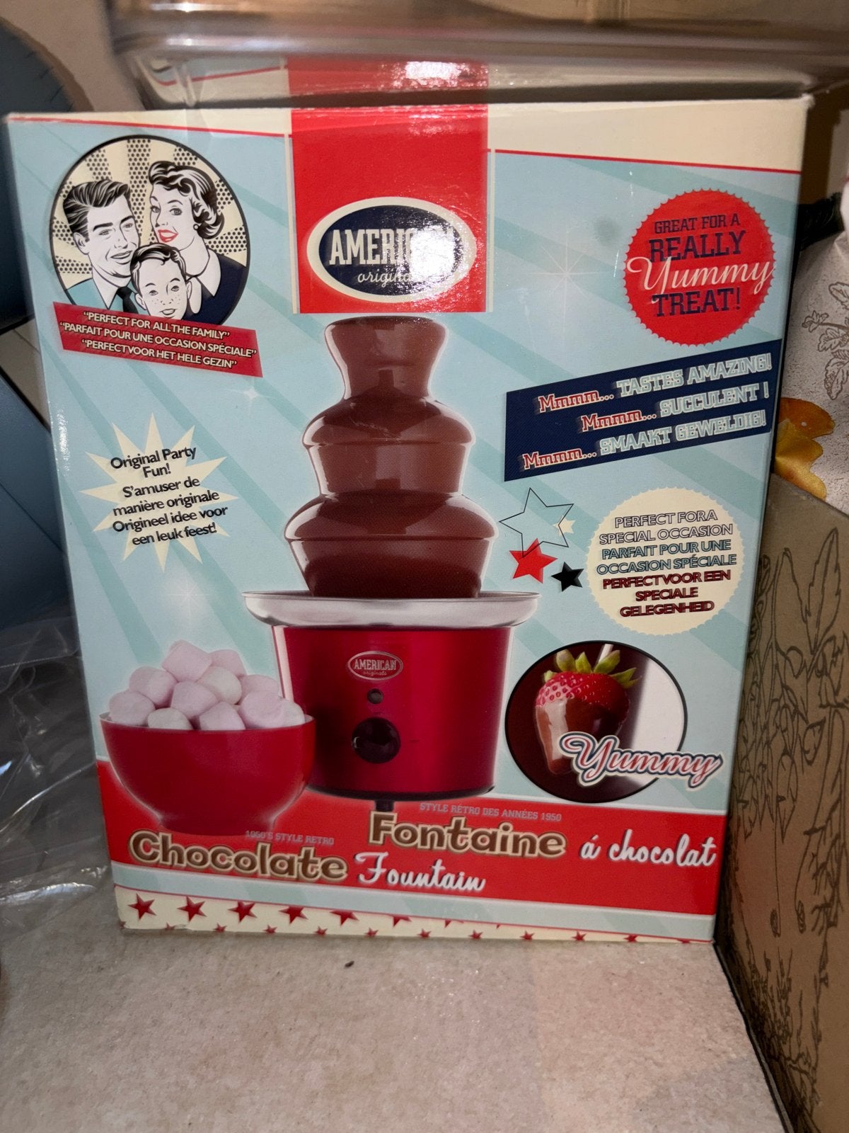 American Original Chocolade Fontein - Feestelijk Plezier!, Ophalen, Nieuw
