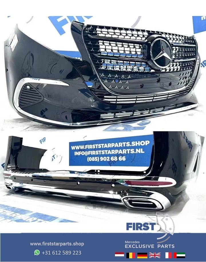W447 V KLASSE FACELIFT 2026 PAKKET COMPLEET ZWART GRIJS WIT