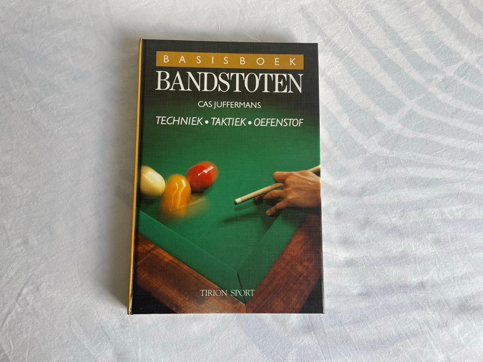 Basisboek Biljarten - Cas Juffermans (diverse delen), Ophalen of Verzenden, Gelezen, Denksport