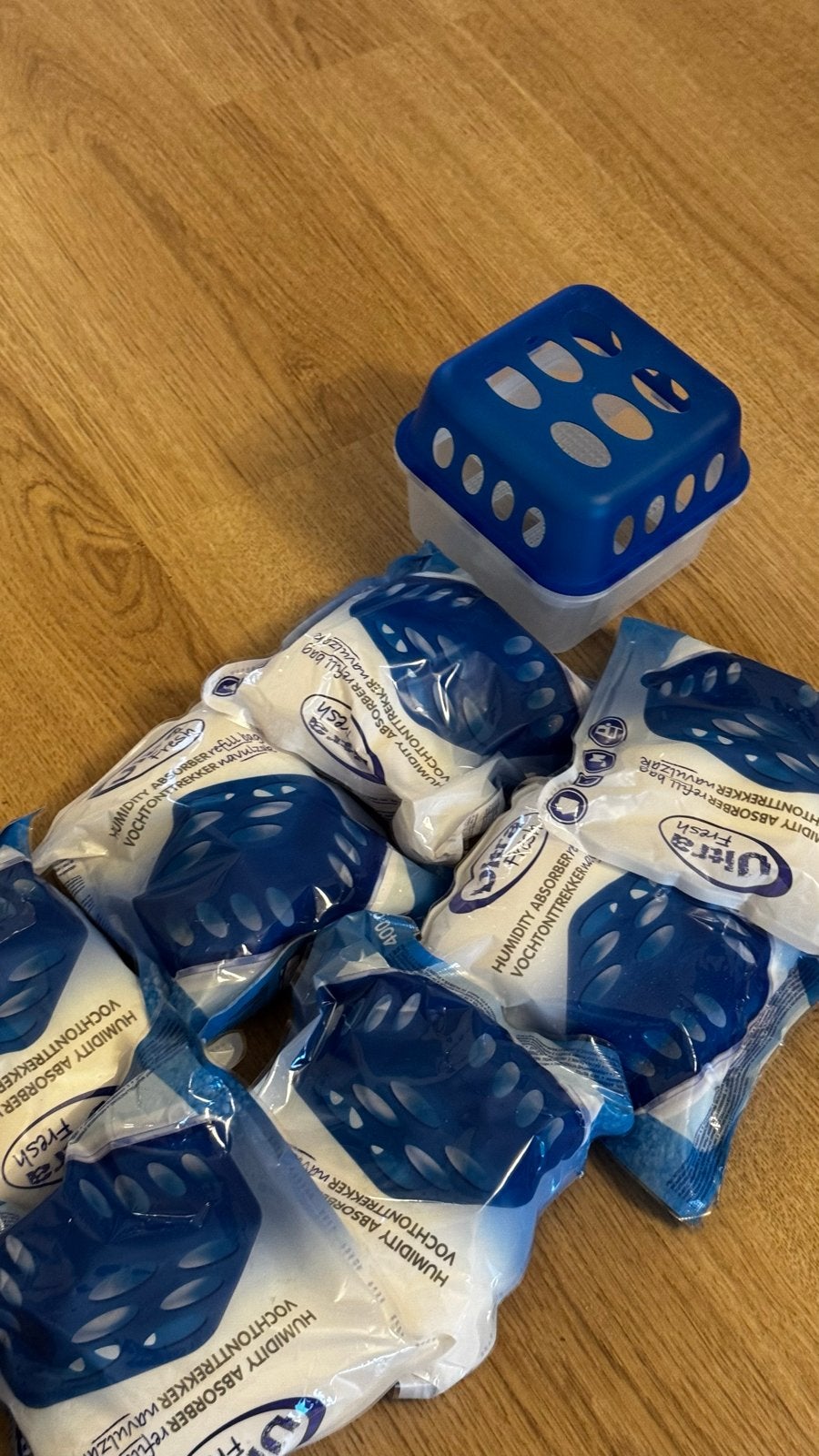 Vochtabsorbeerder met 7 navullingen, Ophalen, Nieuw