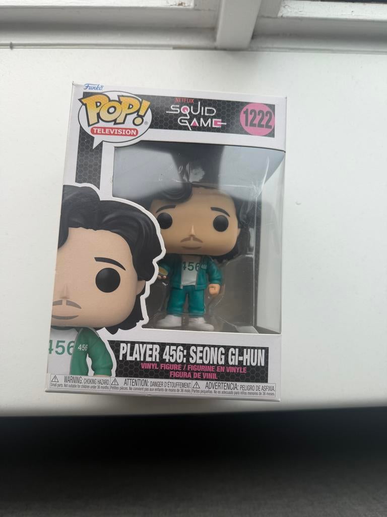 Funko Pop! Squid Game Player 456: Seong Gi-Hun, Ophalen of Verzenden, Nieuw