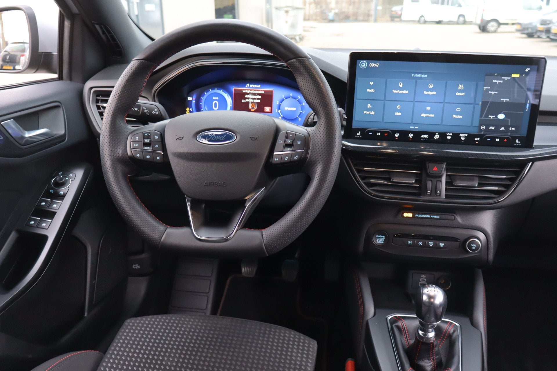 Ford FOCUS Wagon 1.0 EcoBoost Hybrid ST Line X NL-Auto! NIEU, Auto's, Gebruikt, Euro 6, Origineel Nederlands, Handgeschakeld