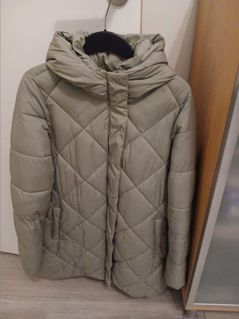 Sportieve groene winterjas, maat S, Ophalen of Verzenden, Zo goed als nieuw, Maat 36 (S), Cotton Club
