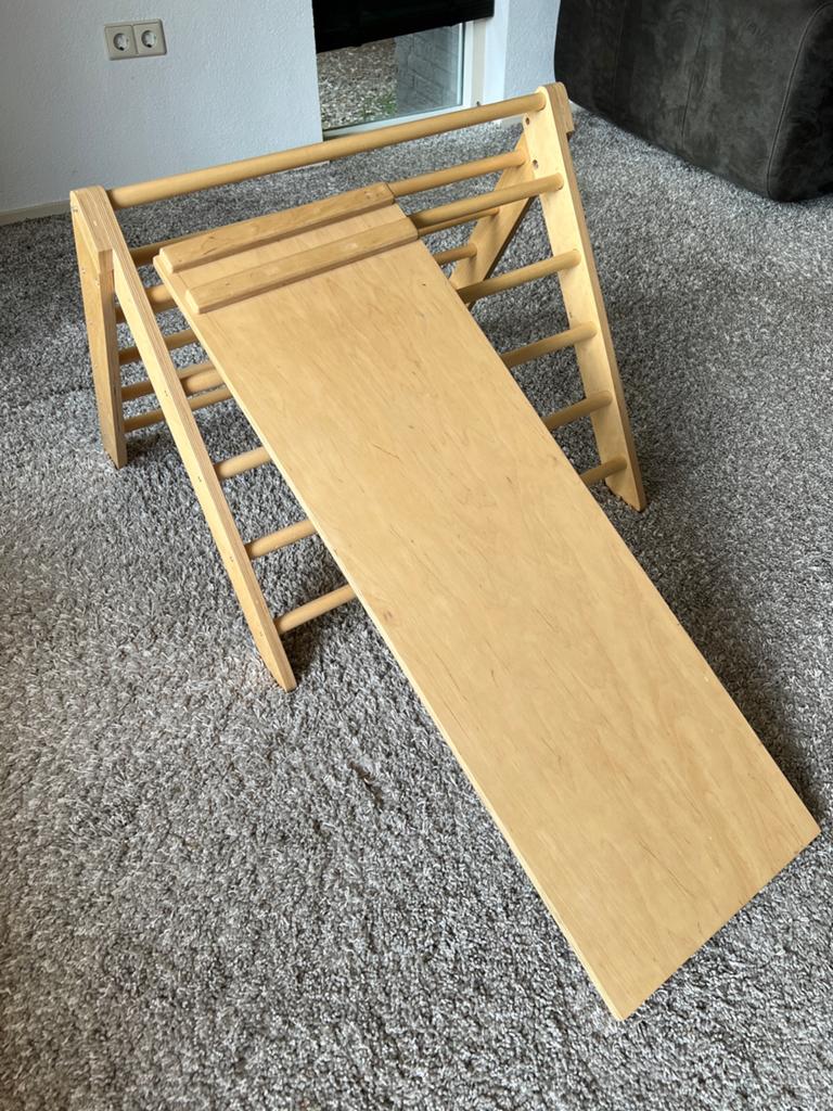 Elis design Driehoek Ladder + Glijbaan, Ophalen of Verzenden, Zo goed als nieuw
