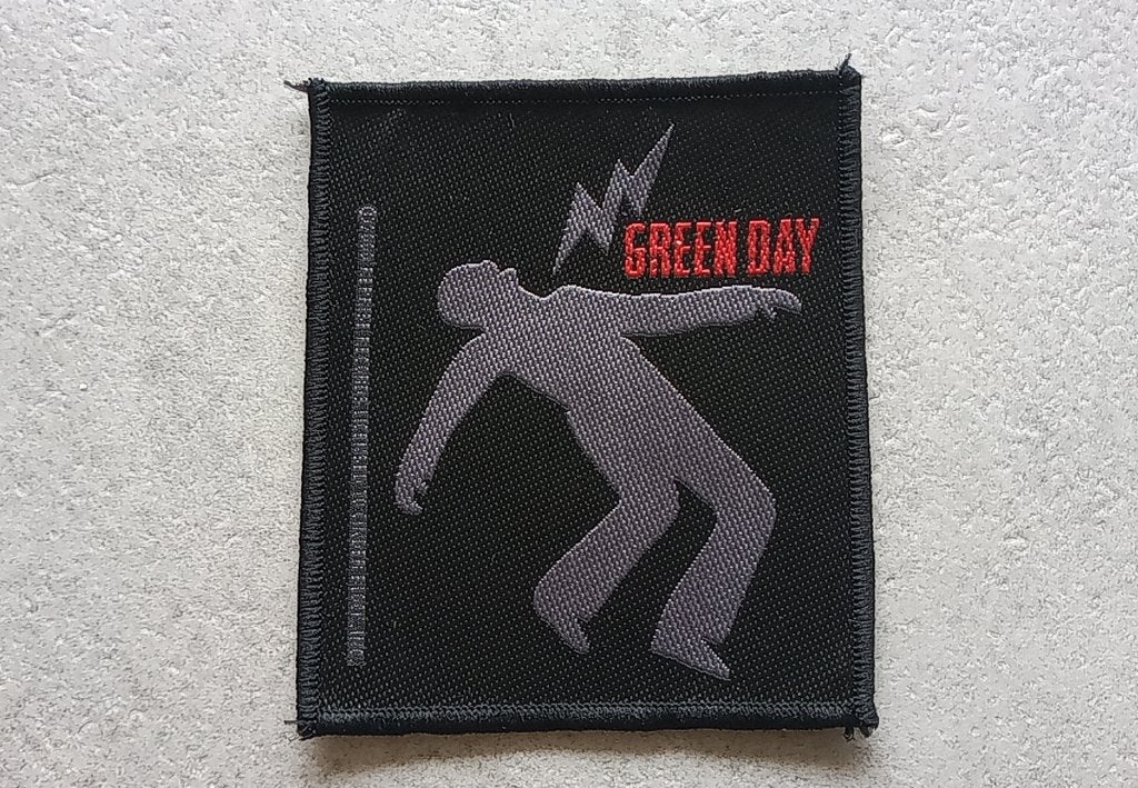 Green Day vrij zeldzame 2000 vintage patch g102, Ophalen of Verzenden, Nieuw, Kleding