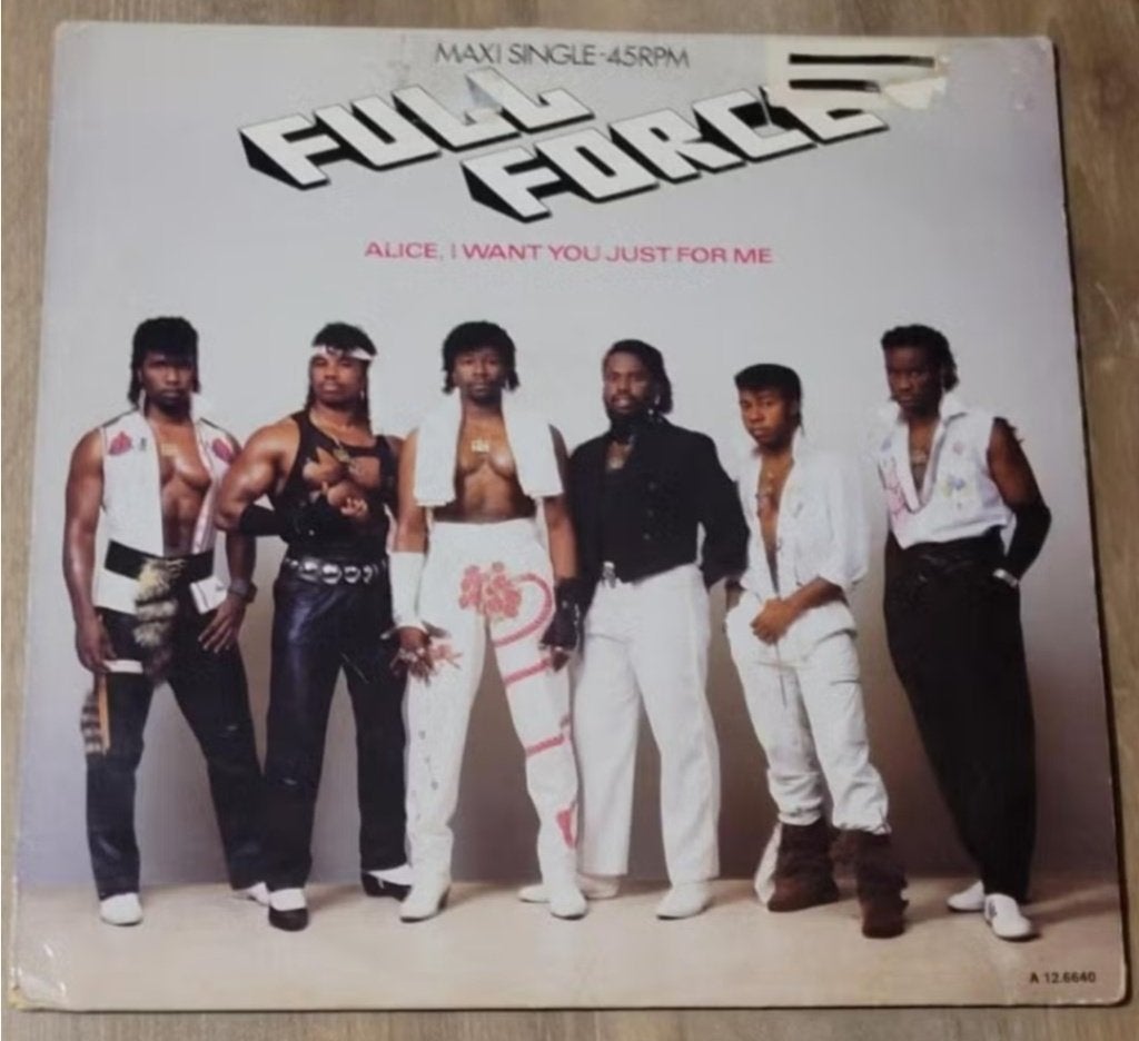 Full Force - Alice, I Want You Just For Me, Gebruikt, Ophalen of Verzenden, 12 inch, R&B