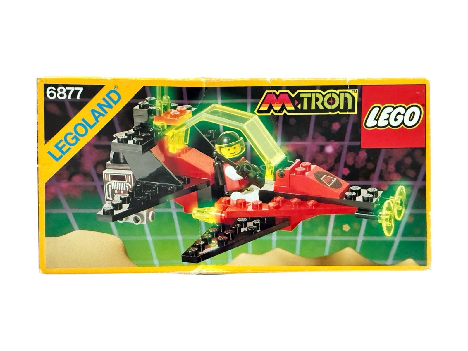 LEGO M-Tron C-Wing (6877) - Compleet met doos en instructies, Gebruikt, Inclusief instructies, Lego, Ophalen of Verzenden