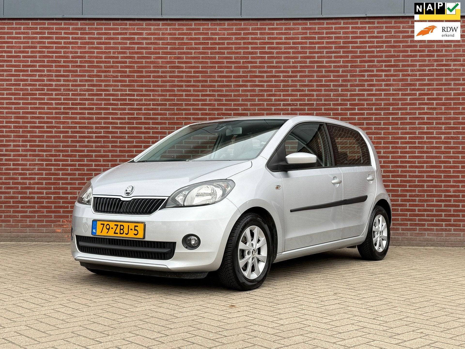 Skoda Citigo 1.0 Greentech Tour / Nap / Airco / 5-deurs / Na, Auto's, Euro 5, Gebruikt, 840 kg, 60 pk