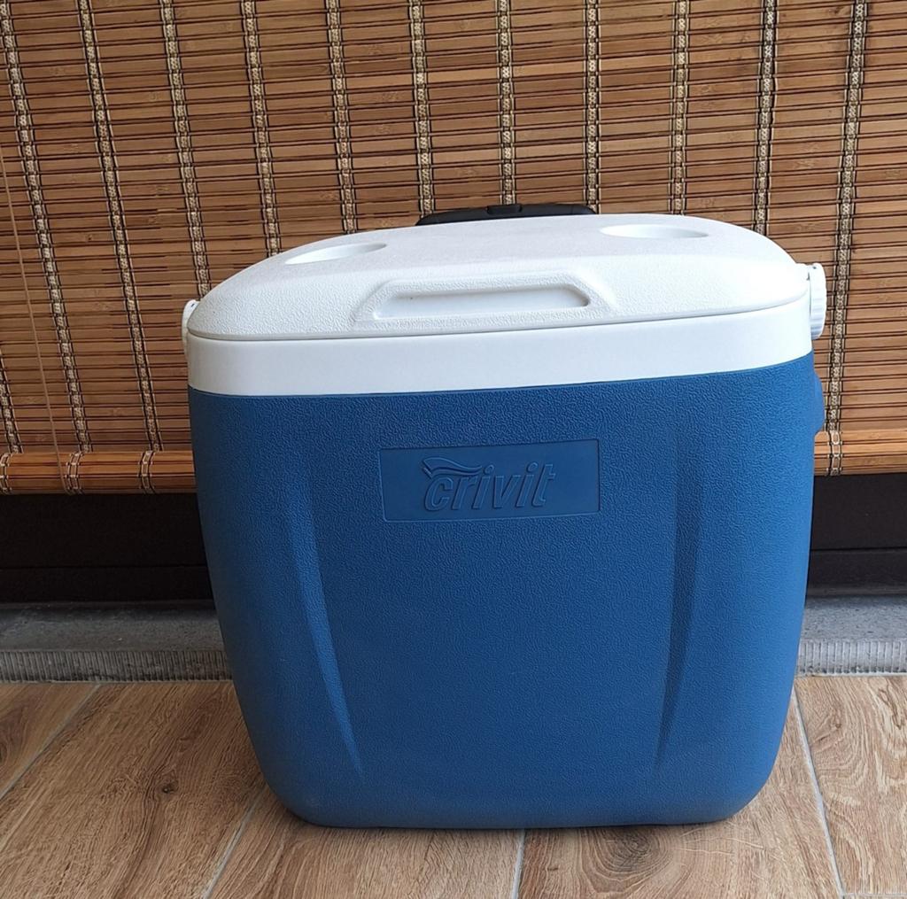 Crivit Koelbox op wielen - Ideaal voor picknicks en camping, Caravans en Kamperen, Ophalen of Verzenden, Zo goed als nieuw, Koelbox