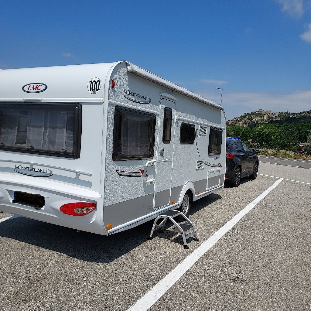 Fiamma Caravanstore  Royal Grey met toebehoren, Ophalen, Gebruikt