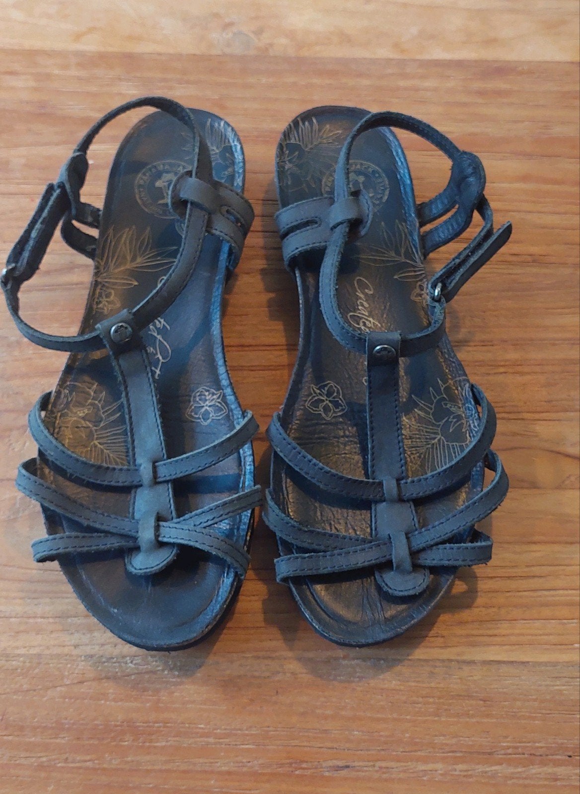 Panama Jack sandalen - Zwart - Maat 40 zgan, Ophalen of Verzenden, Zo goed als nieuw, Zwart, Sandalen of Muiltjes