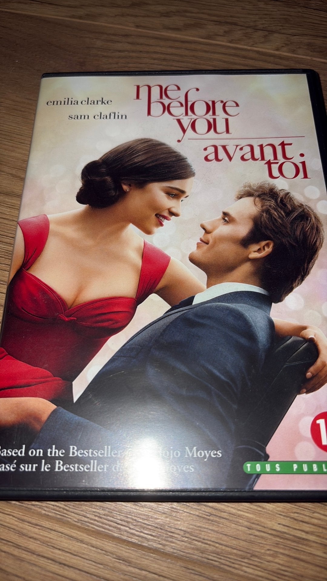 Me Before You met Emilia Clarke en Sam Claflin., Vanaf 16 jaar, Ophalen of Verzenden, Zo goed als nieuw