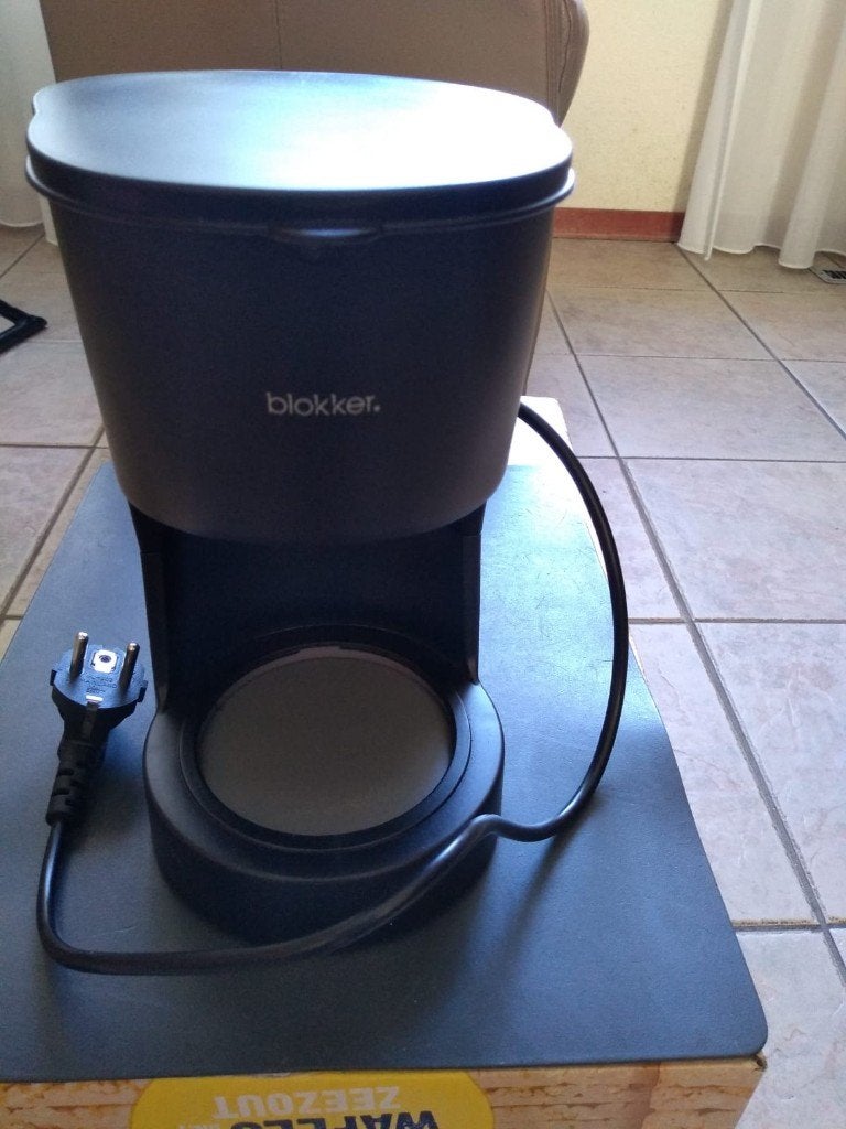Koffiezetapparaat zonder koffie kannetje vanwege glasbreuk., Ophalen of Verzenden, Gebruikt, Koffiemachine