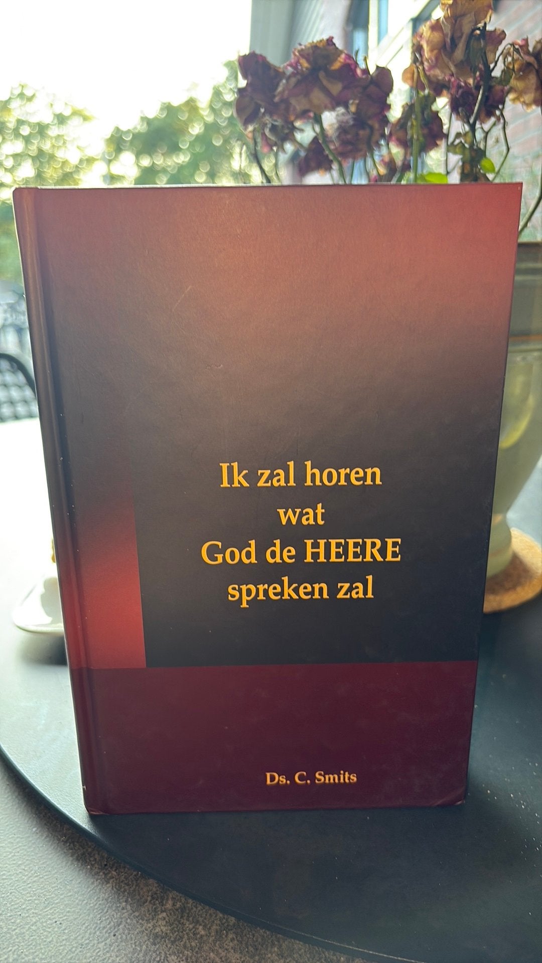 KR— Ds C Smits - Ik zal horen wat God de Heere spreken zal, Ophalen of Verzenden, Gelezen, C. Smits