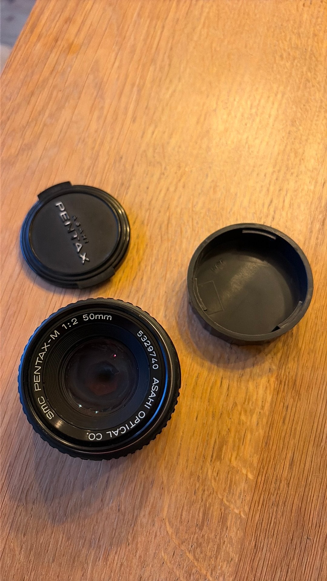 Pentax SMC Pentax-M 50mm f/2 K-mount objectief, Audio, Tv en Foto, Fotografie | Lenzen en Objectieven, Ophalen, Zo goed als nieuw
