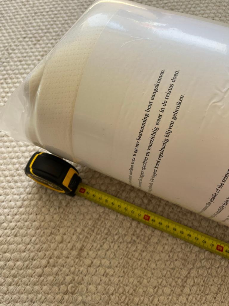 Reistopper Matras - Nieuw in verpakking, Ophalen, Eenpersoons, Nieuw, Overige maten