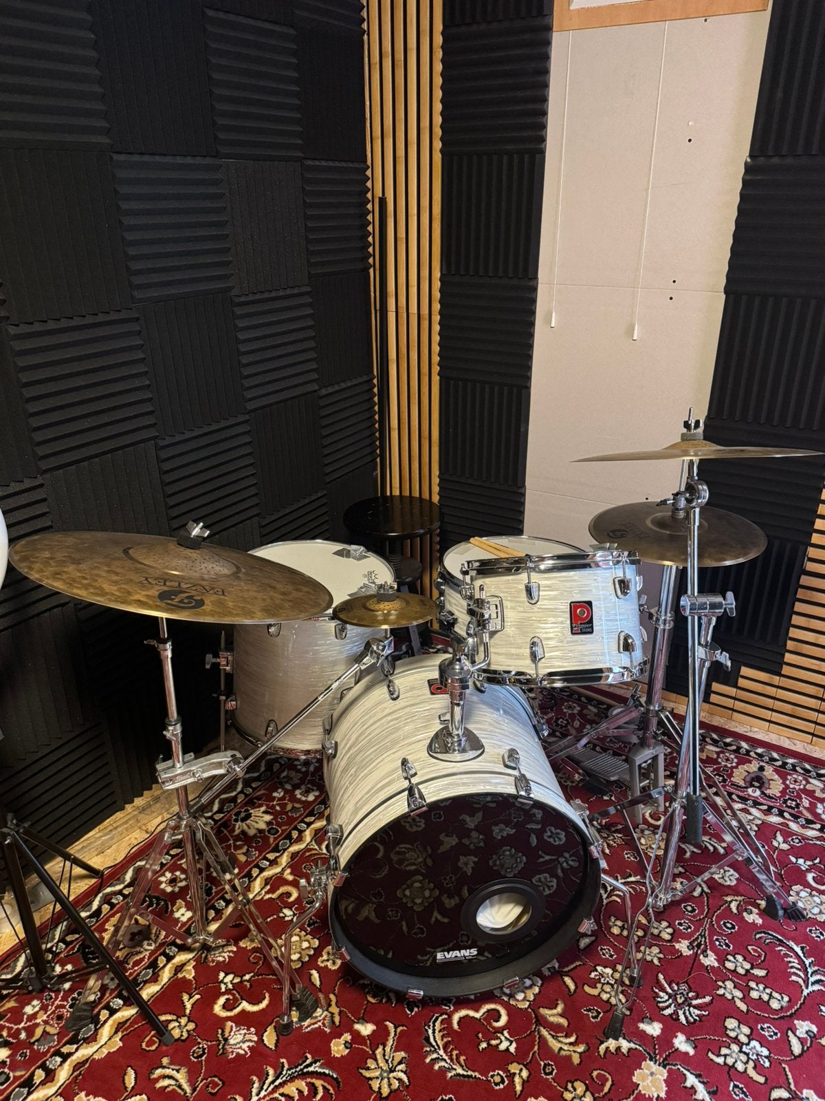 Premier Artist Heritage + Fazley Excellence cymbal set, Ophalen, Zo goed als nieuw, Overige merken