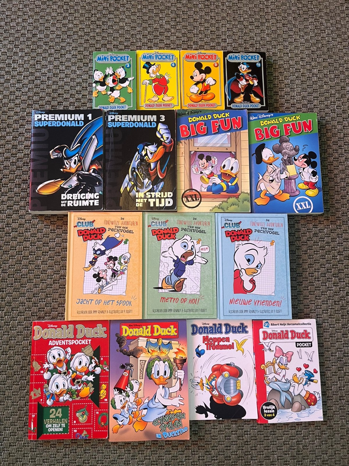 Donald Duck boekjes verschillende soorten, Meerdere stripboeken, Ophalen of Verzenden, Gelezen