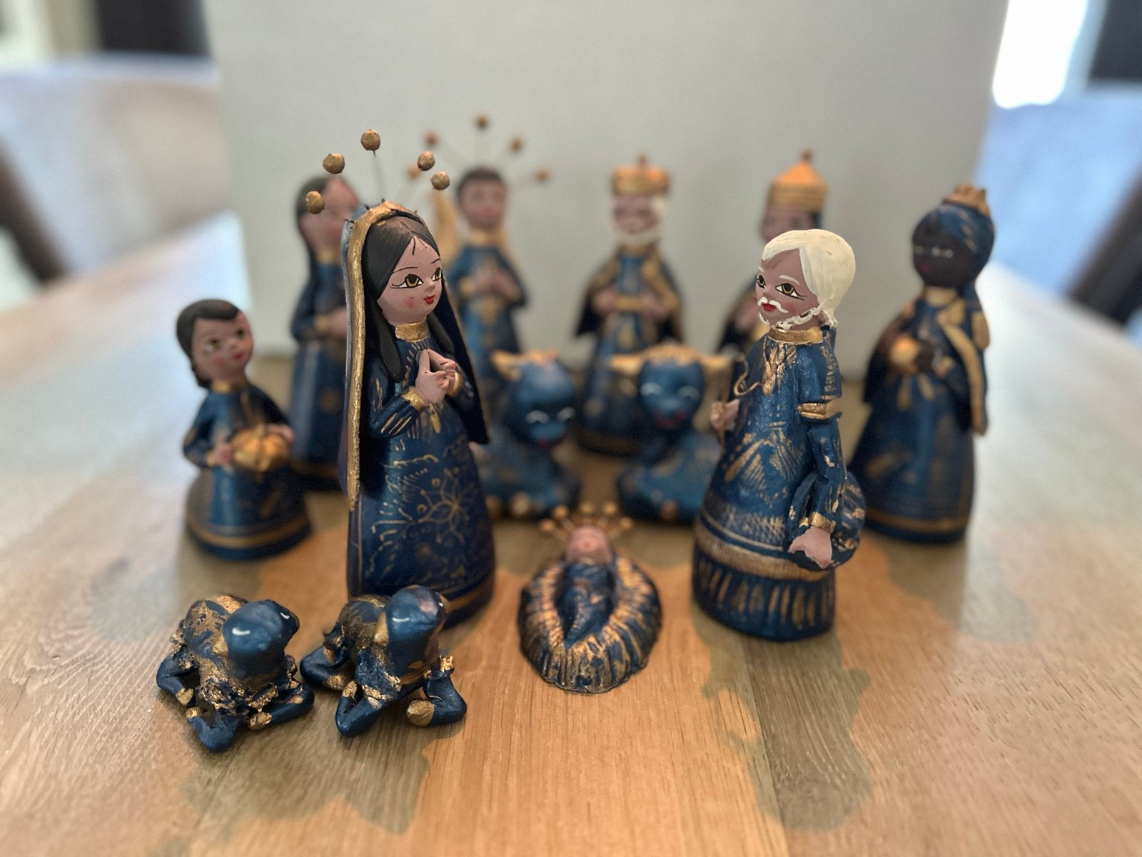 Kerstgroep uit Mexico, Ophalen, Gebruikt