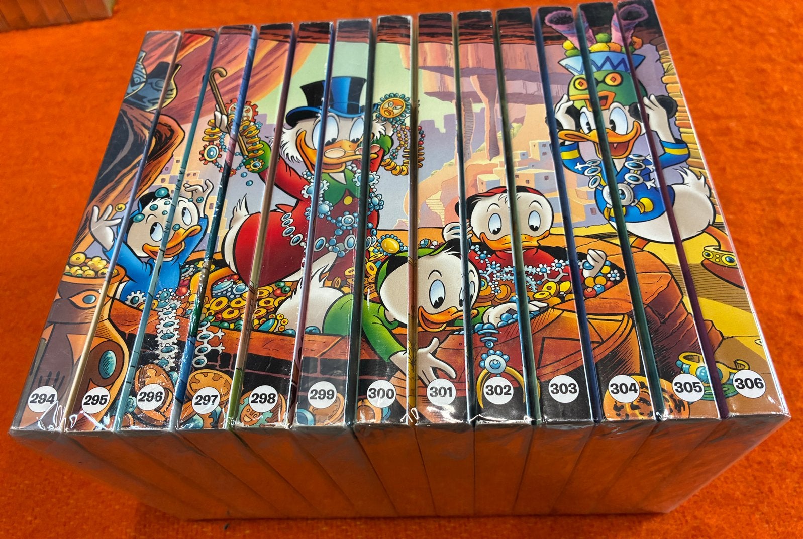 Donald Duck pocket serie 294-306, Boeken, Complete serie of reeks, Ophalen of Verzenden, Zo goed als nieuw, Europa