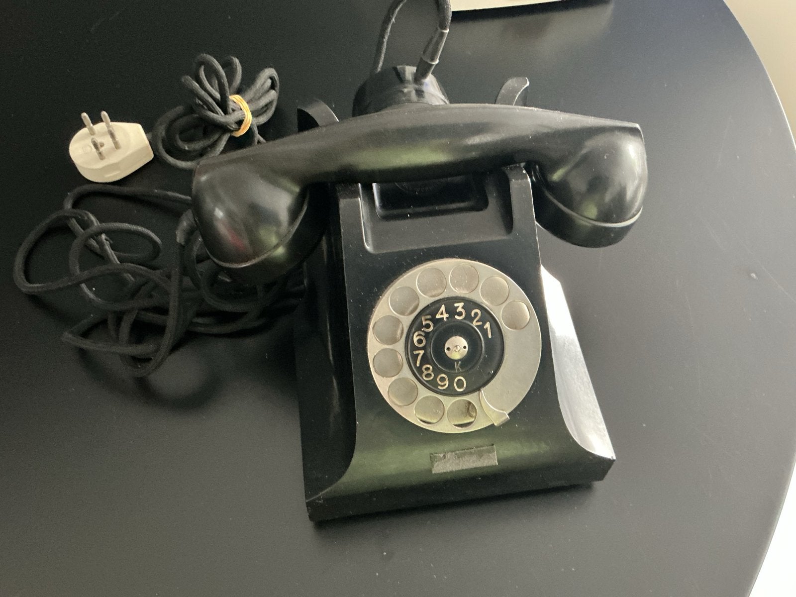 Vintage Bakelieten Telefoon met Draaischijf, Ophalen of Verzenden