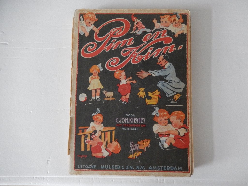 * Kinderboek: Pim en Kim - C. Joh. Kieviet * 1927, Antiek en Kunst, Ophalen of Verzenden, C. Joh. Kieviet