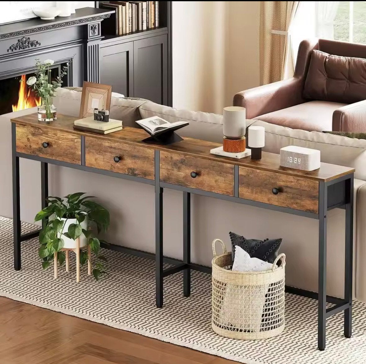 Sidetable nieuw in doos 180 cm lang, Ophalen, Nieuw, Minder dan 25 cm, 150 tot 200 cm