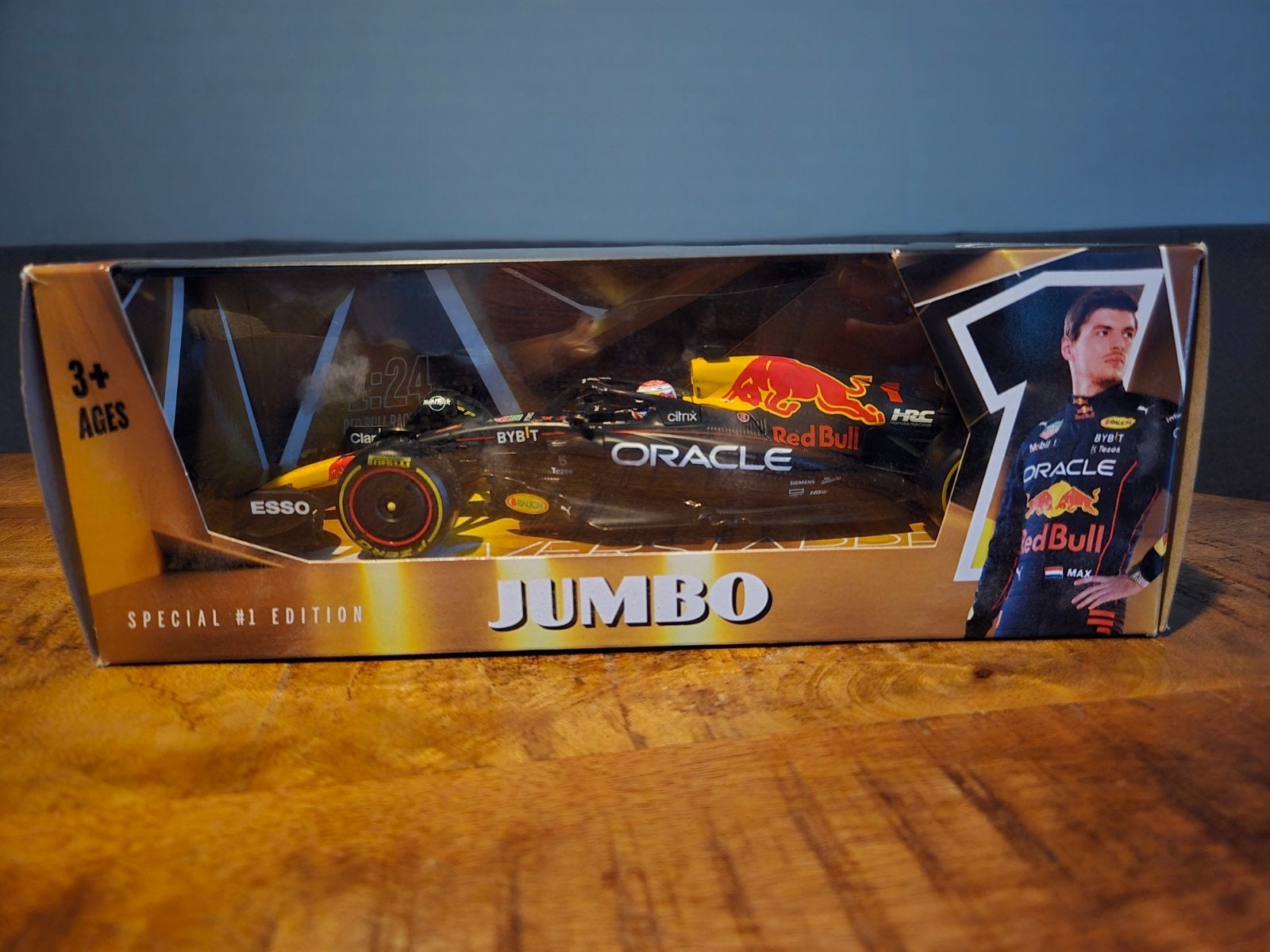 Red Bull Racing F1 Max Verstappen Jumbo Special #1 Edition, Overige merken, Auto, 1:32 tot 1:50, Nieuw