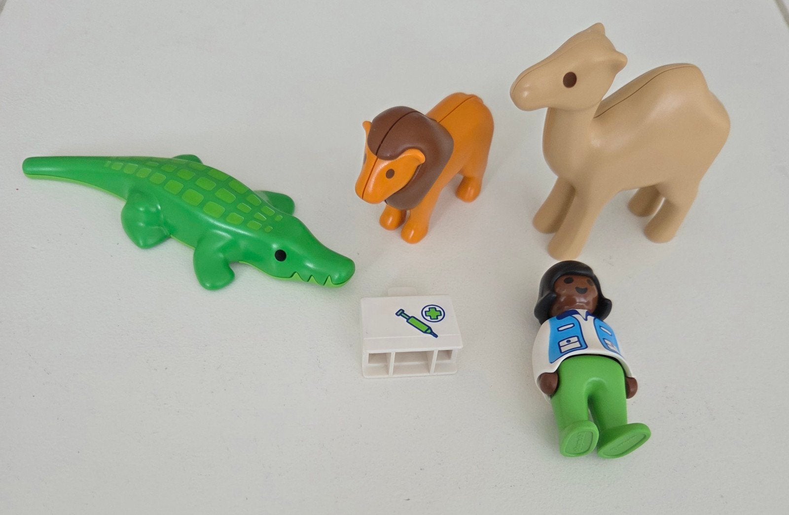 Playmobil 123 Dierenarts met wilde dieren - 6774, Ophalen, Zo goed als nieuw, Complete set