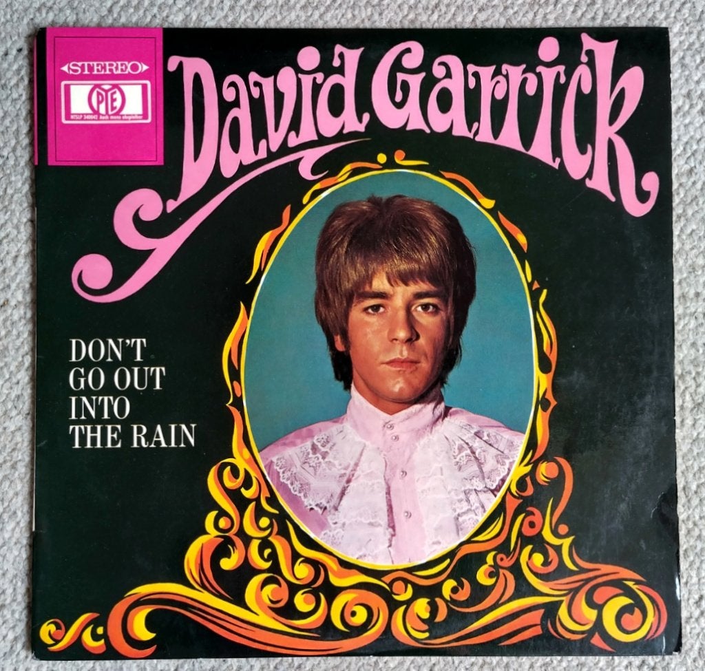 David Garrick – Don't Go Out Into The Rain 12 nrs LP 1967 ZG, LP, Ophalen of Verzenden, Zo goed als nieuw, 12 inch