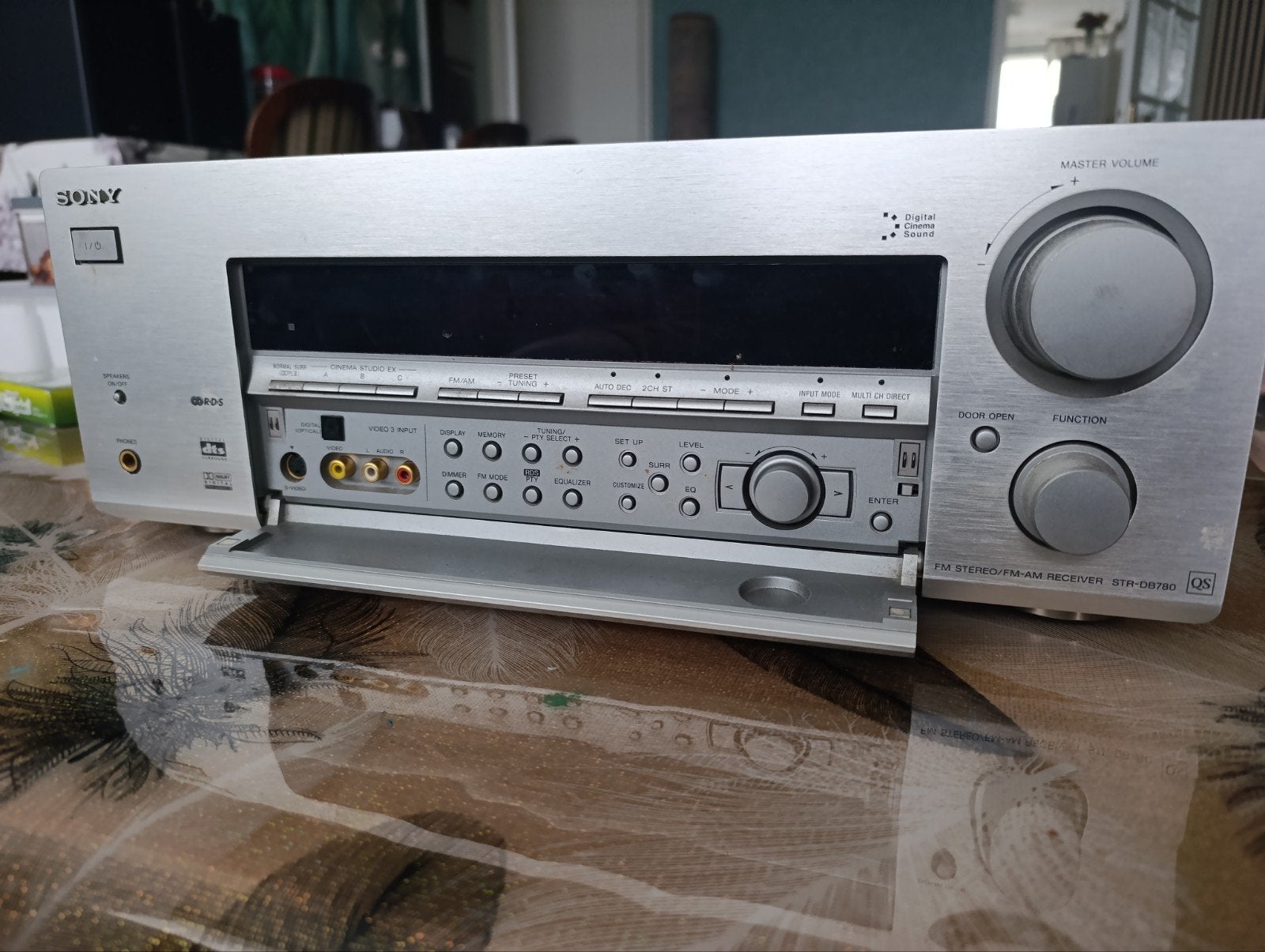 Sony STR-DB780 FM Stereo/FM-AM Receiver, Ophalen of Verzenden, Sony, 120 watt of meer, Gebruikt