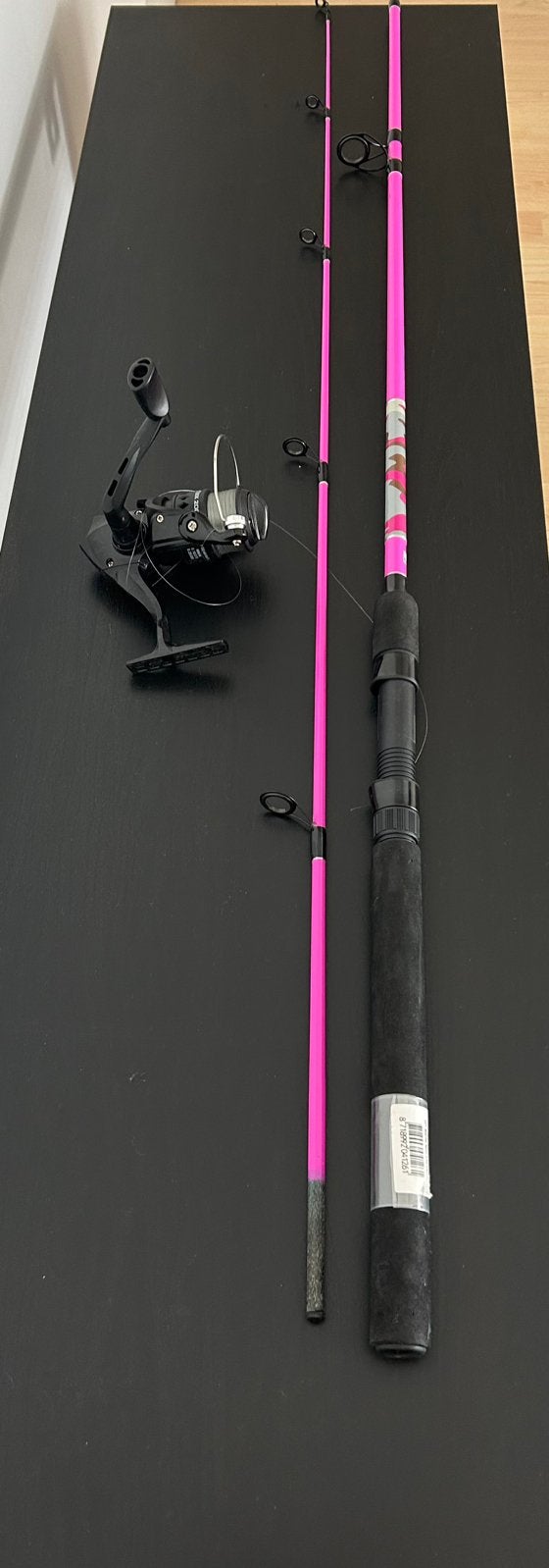 Vishengel met molen roze, Ophalen, Zo goed als nieuw, Werphengel