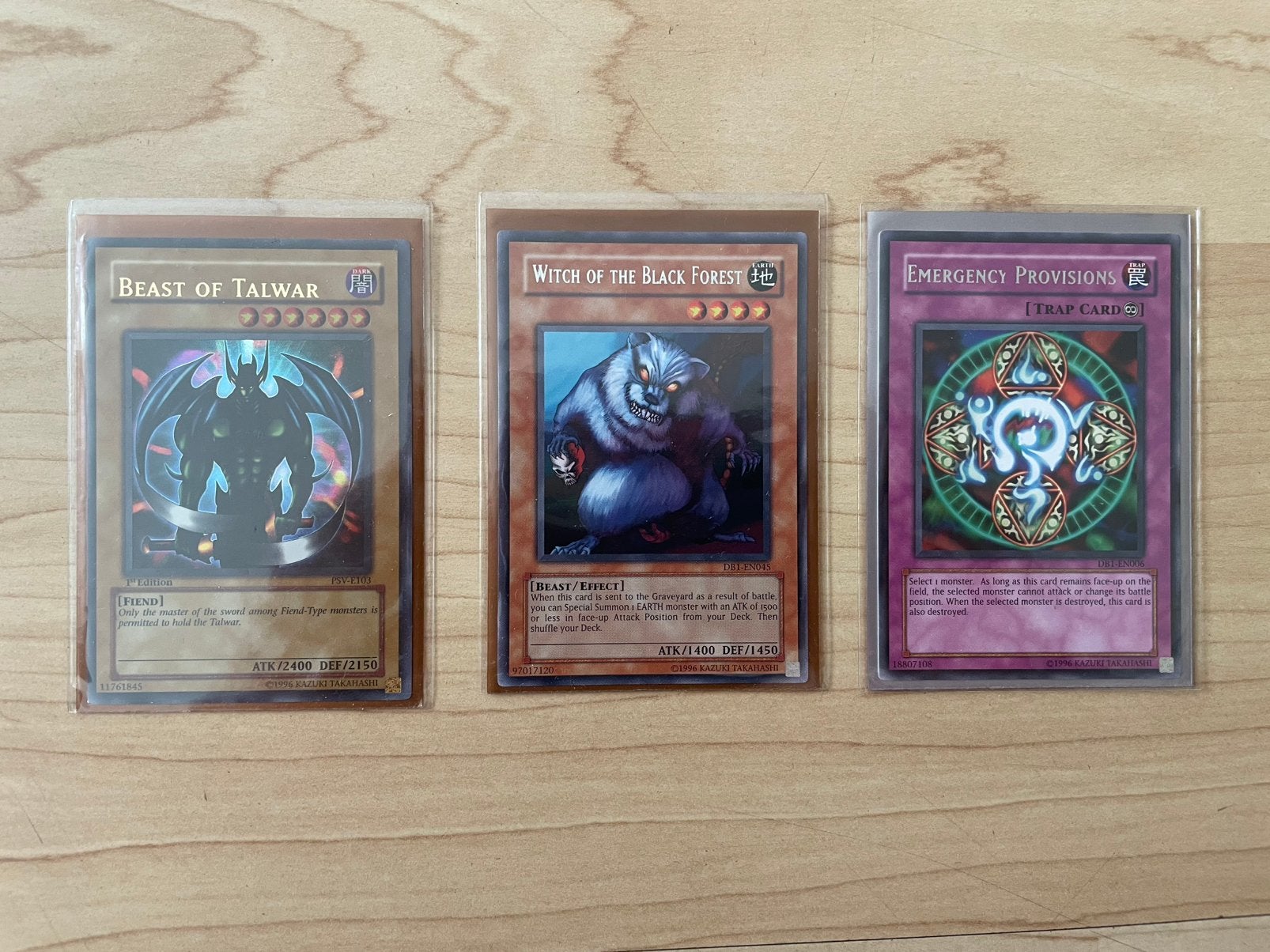 Yugioh! Misprint kaarten, Ophalen of Verzenden, Zo goed als nieuw, Meerdere kaarten