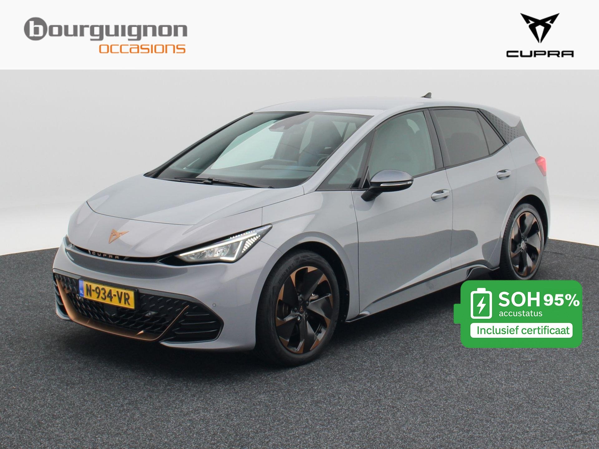 CUPRA Born Performance One 62 kWh 204 Pk | Stoel/Stuurverwar
