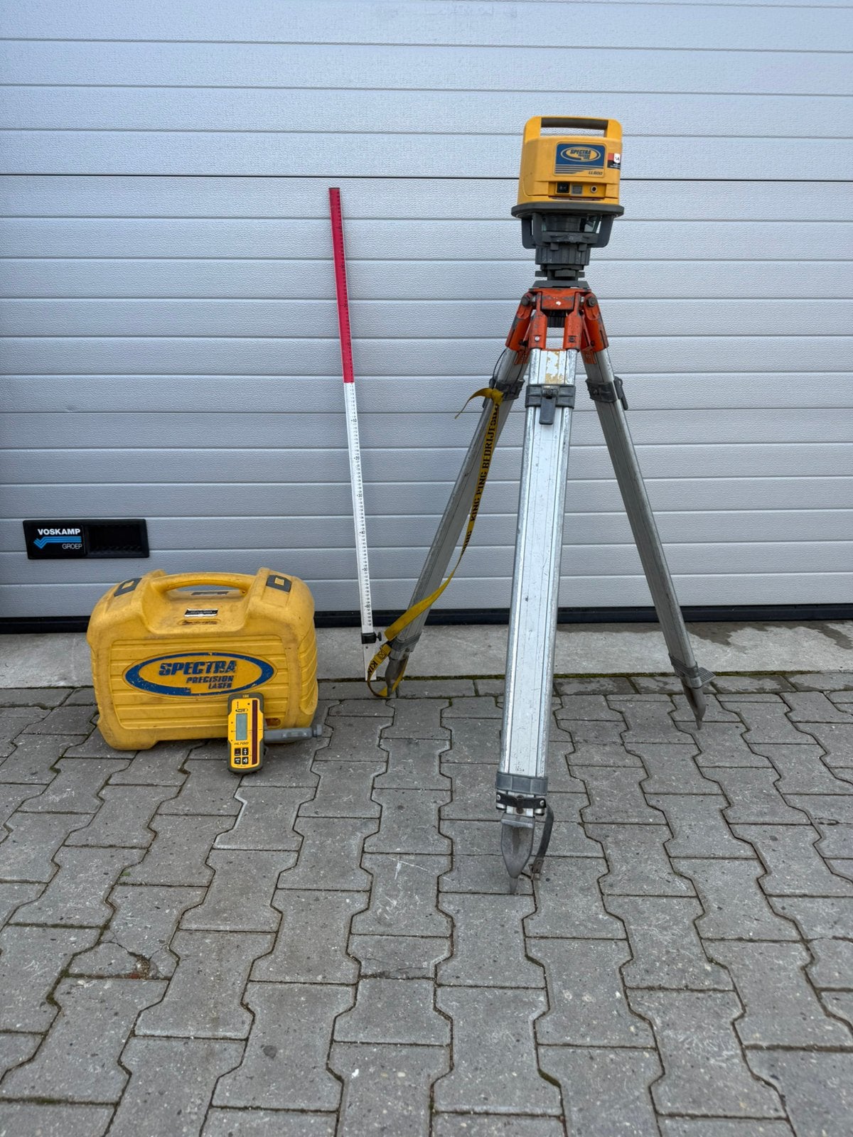 Spectra Precision LL500 laser, Doe-het-zelf en Verbouw, Meetapparatuur, Ophalen, Zo goed als nieuw