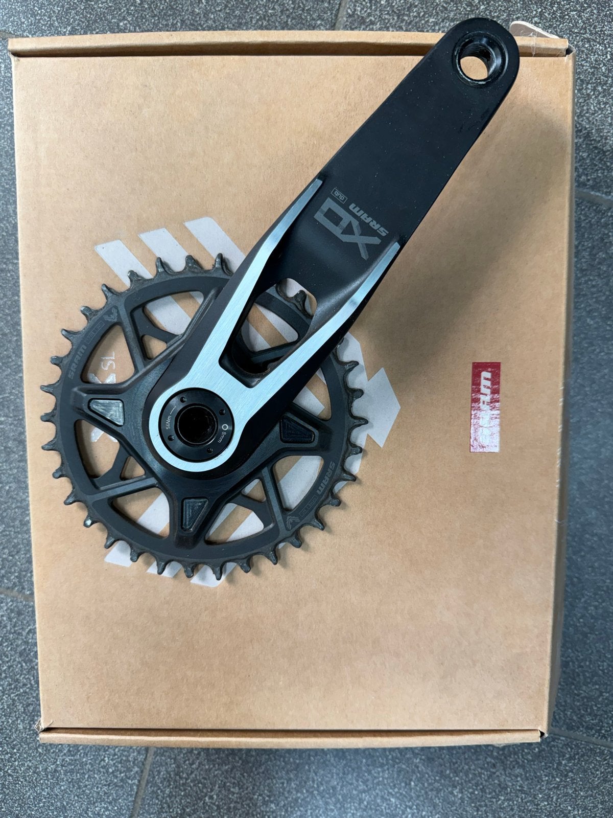 SRAM DUB Wide T-Type MTB Crankstel, Ophalen of Verzenden, Zo goed als nieuw