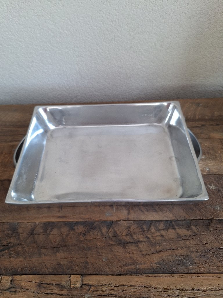 Riviera Maison aluminium tray / dienblad, Ophalen of Verzenden, Zo goed als nieuw, Rechthoekig, Overige materialen