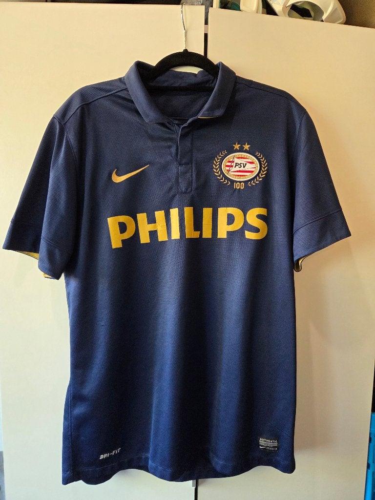 PSV Uit shirt 2013 2014 maat L Cocu, Maat L, Ophalen of Verzenden, Gebruikt, Shirt