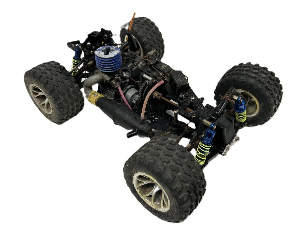 1/10 nitro offroad rc auto, Hobby en Vrije tijd, Modelbouw | Radiografisch | Auto's, Gebruikt, Auto offroad, Ophalen of Verzenden