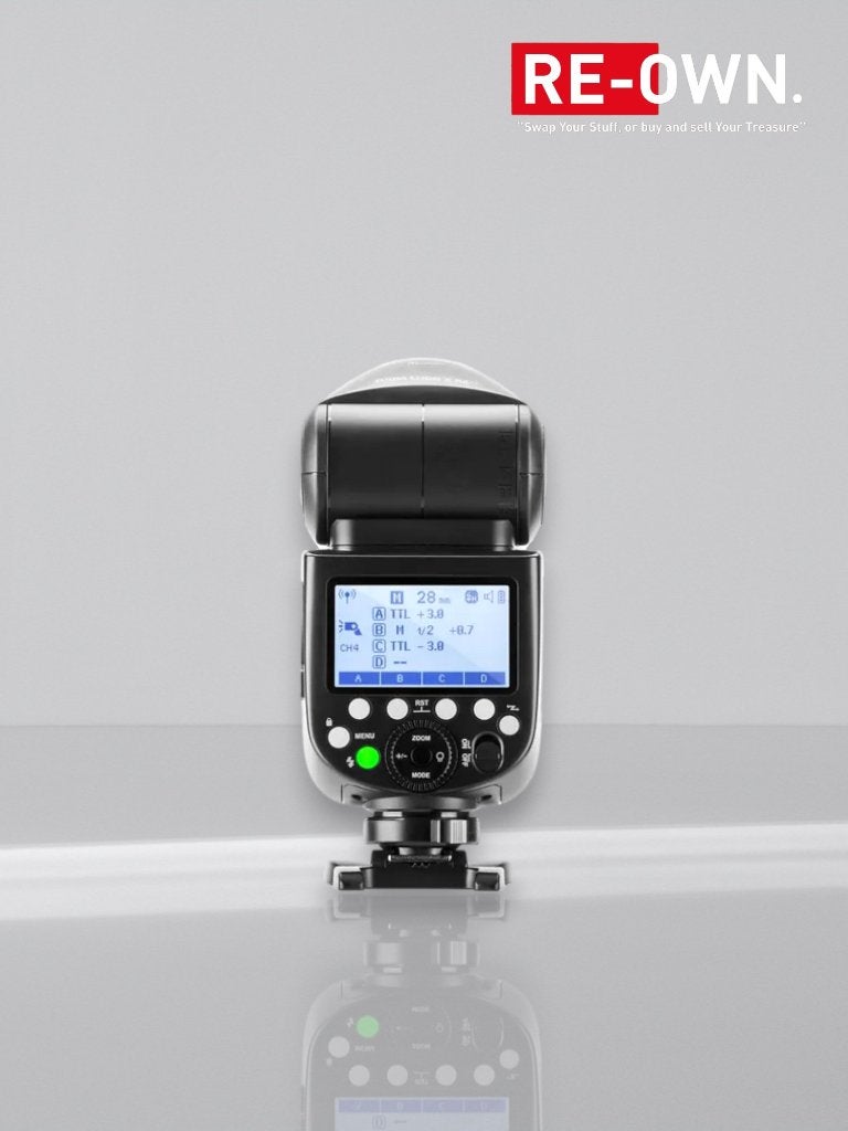 Godox Speedlite V1F flitser voor Fujifilm topstaat+garantie, Overige merken, ., Godox, Ophalen of Verzenden
