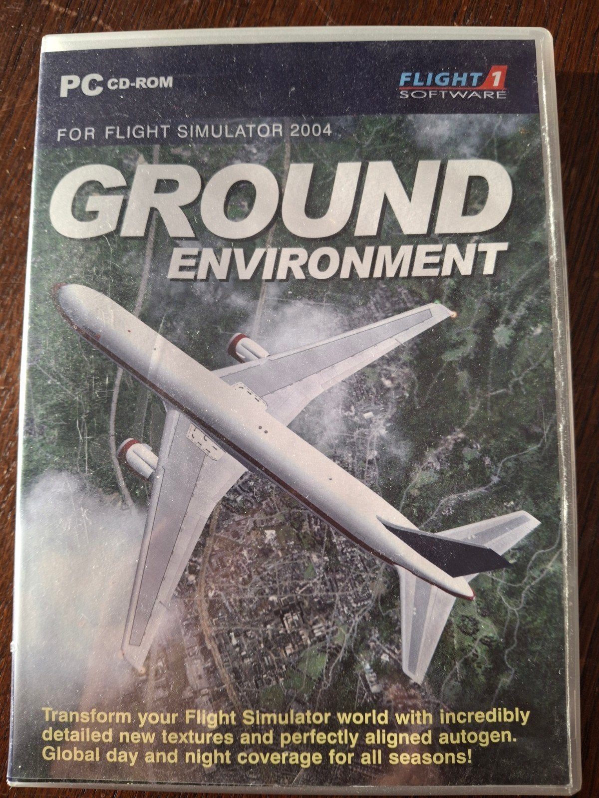 Flight Simulator 2004: Ground Environment (PC CD-ROM), 1 speler, Ophalen of Verzenden, Zo goed als nieuw, Vanaf 3 jaar