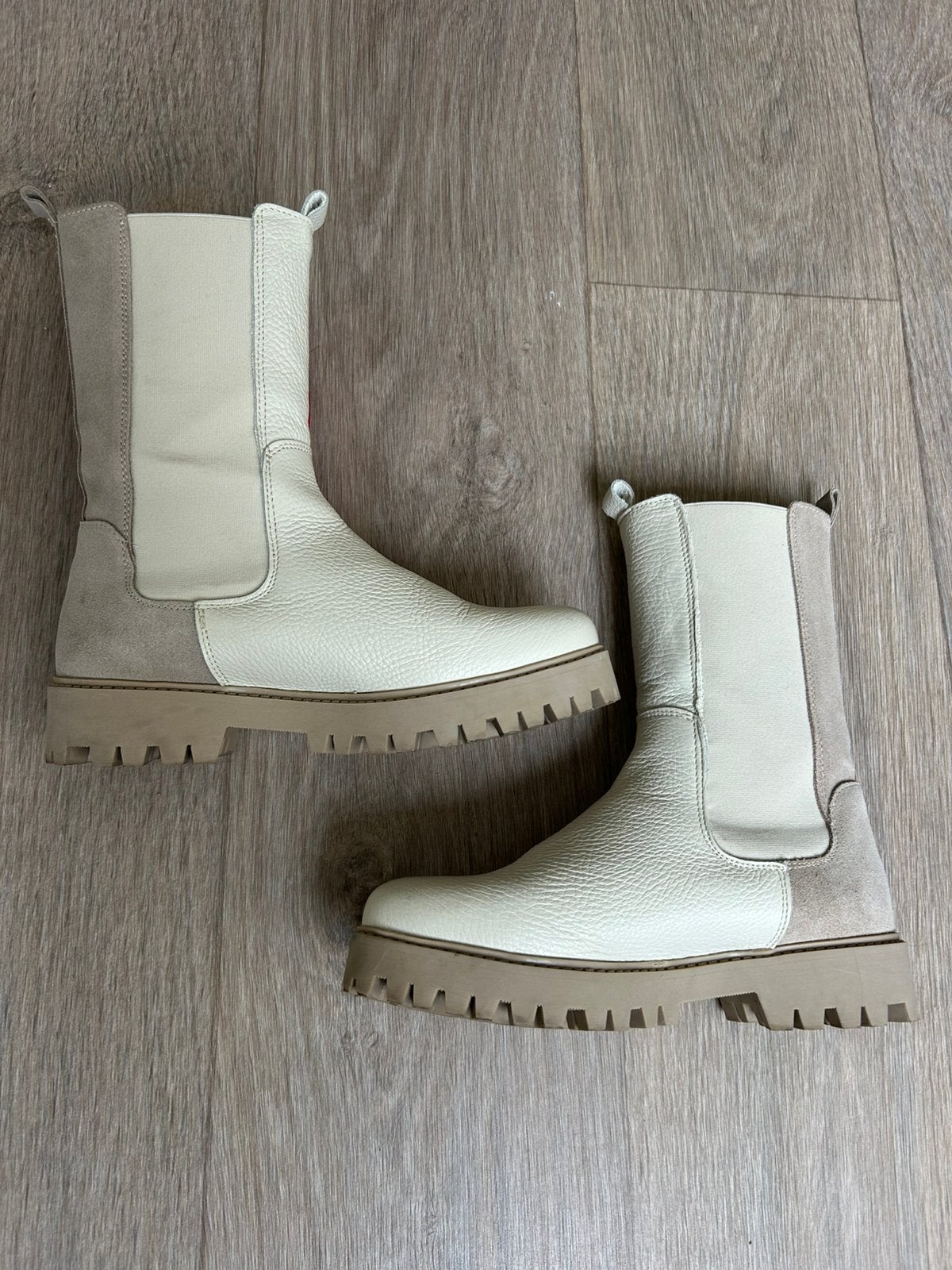 Beige laarzen DWRS Label maat 38, Hoge laarzen, Beige, Nieuw, Ophalen of Verzenden