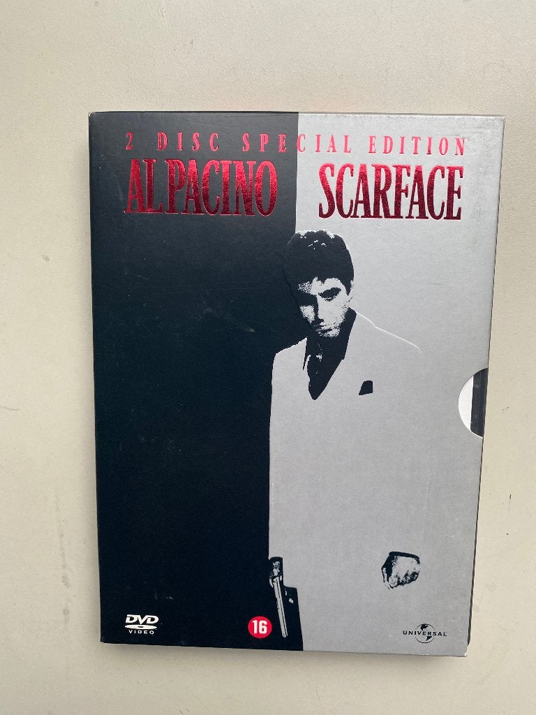 Scarface, Alpacino, Vanaf 16 jaar, Ophalen of Verzenden, Zo goed als nieuw, Actie