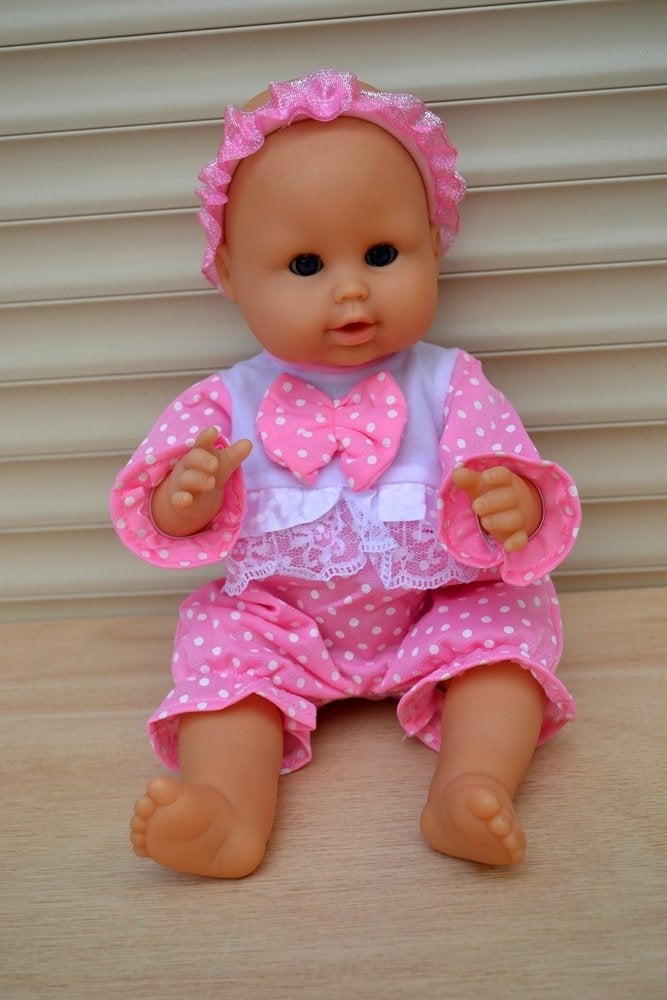 Mooi Carola baby popje NR 8613, Ophalen of Verzenden, Zo goed als nieuw, Pop