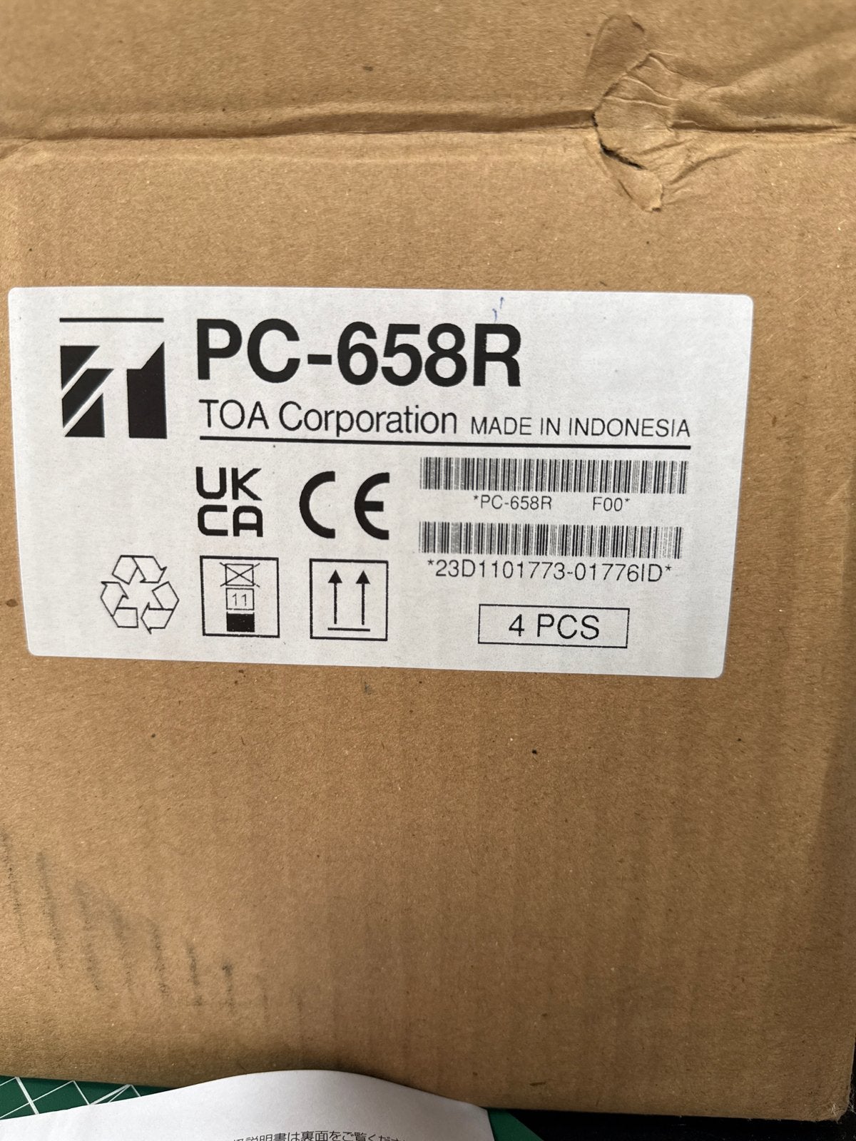 8x TOA PC-658R Plafondluidsprekers - Nieuw in doos, Overige merken, Overige typen, Nieuw, Ophalen of Verzenden