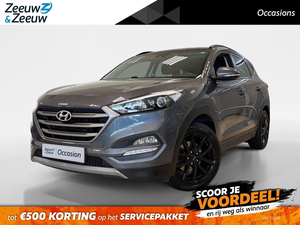 Hyundai Tucson 1.6 TURBO | AUTOMAAT | COMFORT | 4WD | PANODA, Automaat, 12 maanden, Stof, Gebruikt
